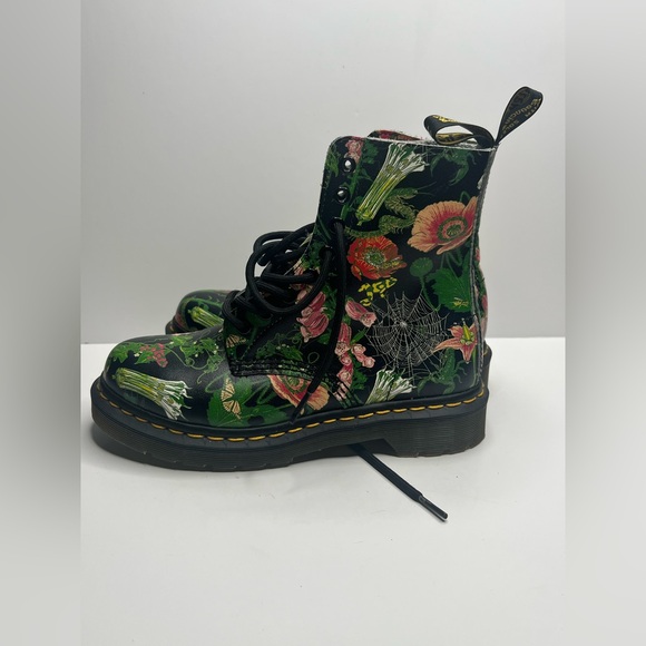 RARE Dr Martens 1460 Pascal Wild Botanics Floral Boots - Picture 4 of 10